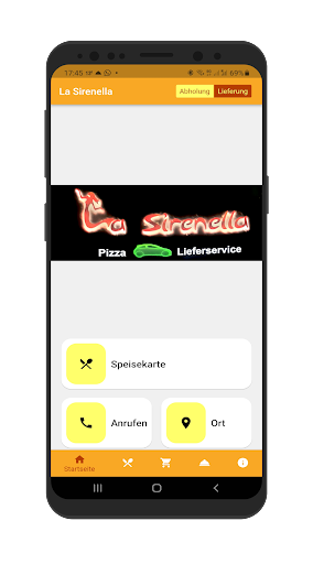 Android application La Sirenella screenshort
