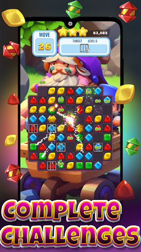 Android application JewelTrix screenshort