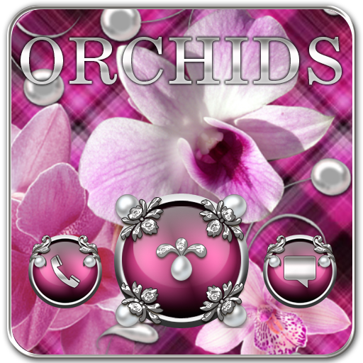 Orchids Go Locker Theme 2 Icon