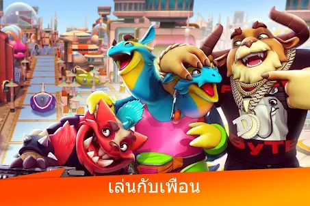 Monsters With Attitude เกมทำลายชน ทำลาย ออนไลน์