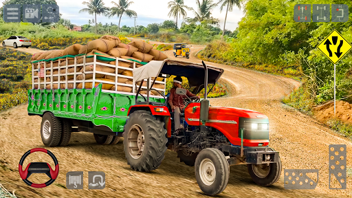 Tractor Trolley Driving Farming Simulator 3D Games  screenshots 6