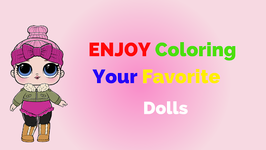 OMG Dolls LOL Coloring & Draw