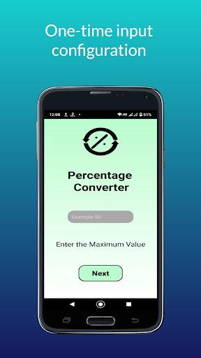 Percentage Converter Screen 3