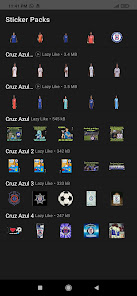 Screenshot 9 Stickers de Cruz Azul Animados android
