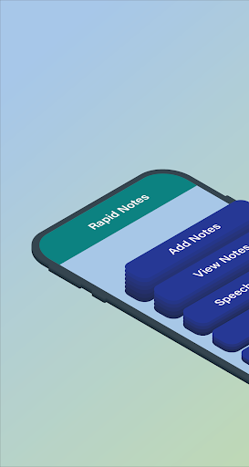 Android application Rapid Notes screenshort