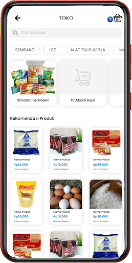 Android application Bumdes screenshort