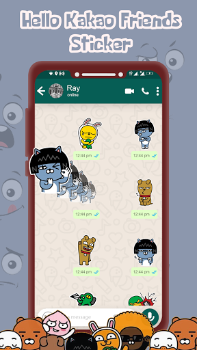 Hello Kakao Friends WAStickers