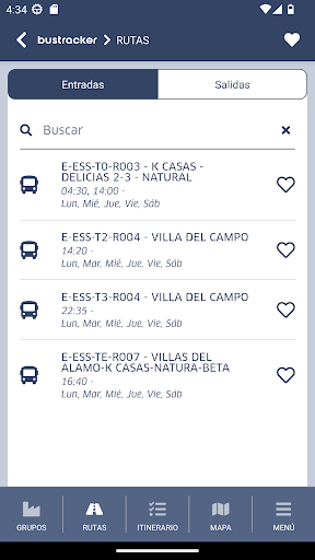 Bustracker Screen 3