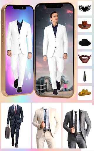 Men Suit Photo Editor- Effects Screen 2