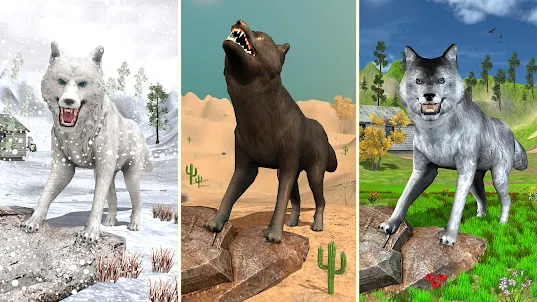 Wolf Family Survival World 3D