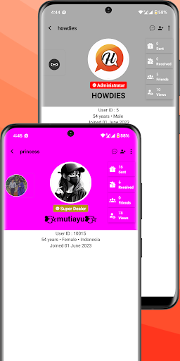 Howdies: Group Chat Play Games Screen 2
