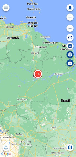 Android application AL RASTREAMENTO MANAUS screenshort