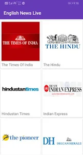 India English News (papers)