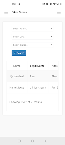 App screenshot