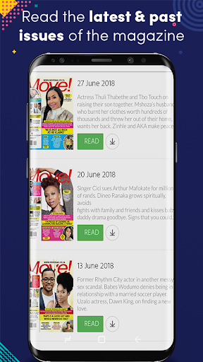 Android application Move! screenshort