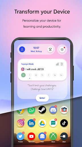 Android application PW LearnOS Launcher screenshort