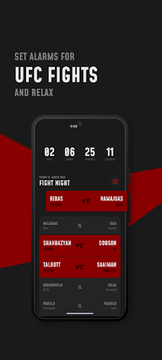 Android application Fight Alarm screenshort