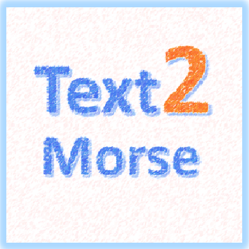 Text to Morse logo