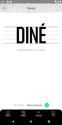 DINÉ BURGERS Screen 3