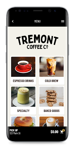 Tremont Coffee Screen 2