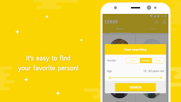 screenshot of LEMON - very fun chat app