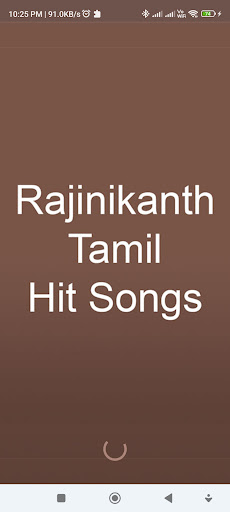 Android application Rajinikanth Tamil Hit Songs screenshort