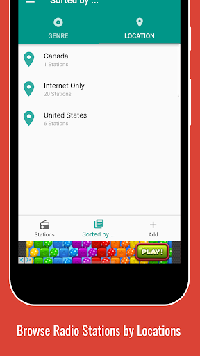 Android application Radio Dirty South Music screenshort