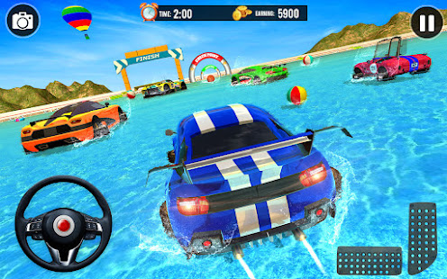 Crazy Car Water Surfing Games 1.0.2 APK screenshots 11