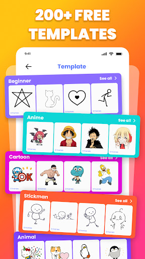 Draw Animation - Flipbook App Screenshot 4 - AppWisp.com