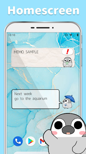 Pesoguin Memo Pad Penguin note 5.31.34.2 screenshots 1
