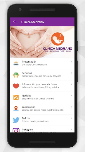 Clínica Medrano Screen 2