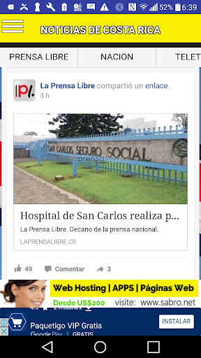 Noticias de Costa Rica APP