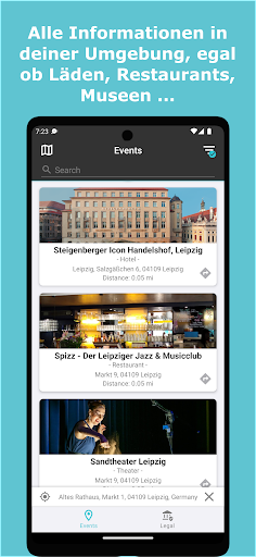 Android application hyper - Die Event-Super-App screenshort