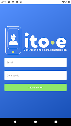 Android application ITO-e Lite screenshort
