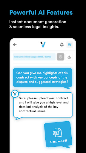 Screenshot of Vikk PRO - Legal AI & Leads