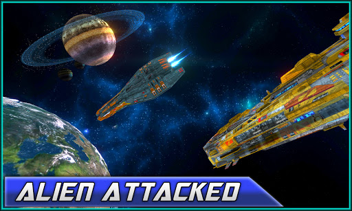 Android application Alien Robot Fps Shooting Games screenshort