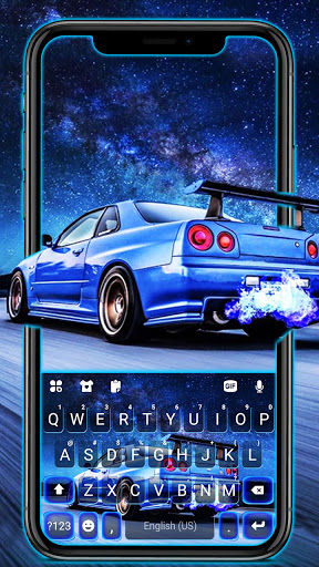 Android application Skyline Racing Keyboard Backgr screenshort