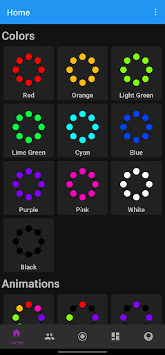 Android application LIO Controller screenshort