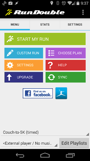 Couch to 5K by RunDouble Screenshot 1 - AppWisp.com