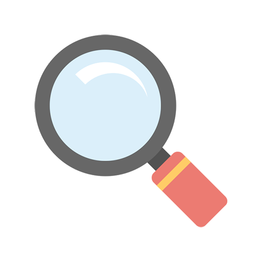 Simple Magnifier Logo