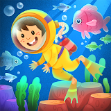 Kiddos under the Sea : Fun Early Learning Games icon