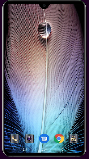 Android application Feather Wallpaper screenshort