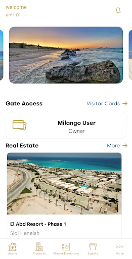 Android application El Abd Resort screenshort