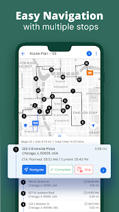 Delivery Route Planner - Upper Screenshot