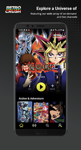 Android application RetroCrush screenshort