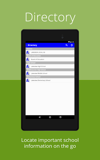Lakeview Local School District Screenshot