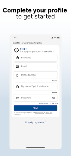 Android application UAW Local 2209 screenshort