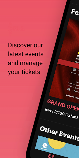 Android application Carousel - Bar & Ballroom screenshort
