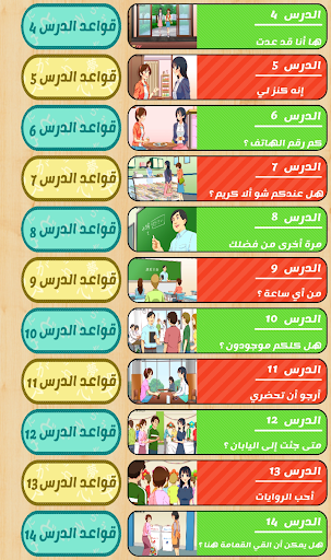 تعلم اللغة اليابانية من الأحرف Screen 3