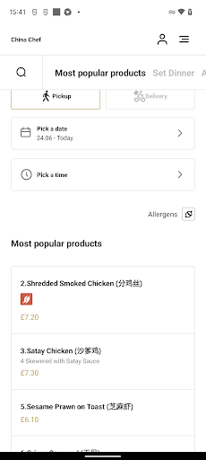 China Chef Screen 3
